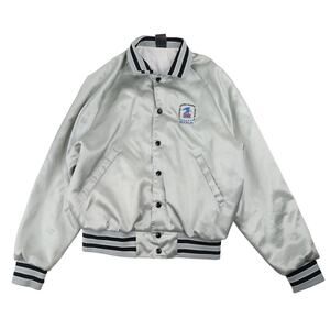 Vintage USPS Satin Bomber Jacket
